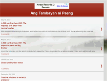 Tablet Screenshot of akosipaeng.blogspot.com