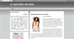 Desktop Screenshot of os-mais-belos-dos-belos.blogspot.com