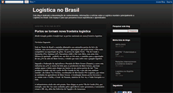 Desktop Screenshot of logistica-br.blogspot.com