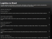 Tablet Screenshot of logistica-br.blogspot.com