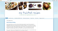 Desktop Screenshot of mytwistedrecipes.blogspot.com