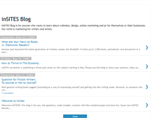 Tablet Screenshot of insitesnewsletter.blogspot.com