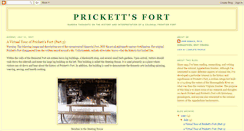 Desktop Screenshot of prickettsfort.blogspot.com