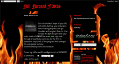 Desktop Screenshot of fullfocusedfitness.blogspot.com