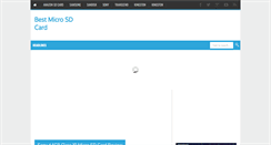 Desktop Screenshot of best-micro-sd-card.blogspot.com