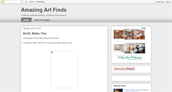 Desktop Screenshot of amazingartfinds.blogspot.com
