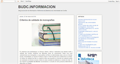 Desktop Screenshot of budcinformacion.blogspot.com