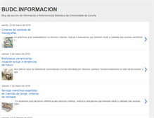 Tablet Screenshot of budcinformacion.blogspot.com
