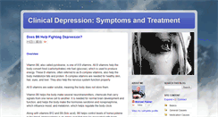 Desktop Screenshot of depressivedisorder.blogspot.com