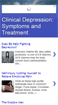 Mobile Screenshot of depressivedisorder.blogspot.com