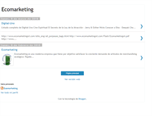 Tablet Screenshot of ecomarketingsrl.blogspot.com