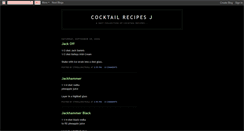 Desktop Screenshot of cocktailrecipesj.blogspot.com