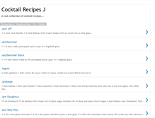 Tablet Screenshot of cocktailrecipesj.blogspot.com