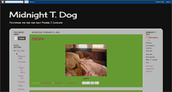 Desktop Screenshot of midnighttdog.blogspot.com