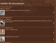 Tablet Screenshot of maliminmanualidades.blogspot.com