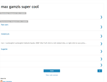 Tablet Screenshot of maxgamzissupercool.blogspot.com