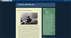 Desktop Screenshot of littleblogtoo.blogspot.com