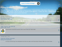 Tablet Screenshot of powermiles.blogspot.com