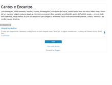 Tablet Screenshot of cantoseencantos.blogspot.com