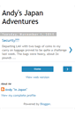 Mobile Screenshot of andysjapanadventures.blogspot.com