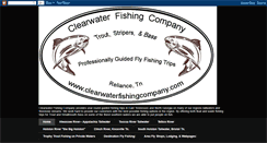 Desktop Screenshot of clearwaterfishingco.blogspot.com