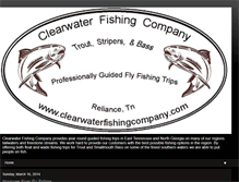 Tablet Screenshot of clearwaterfishingco.blogspot.com