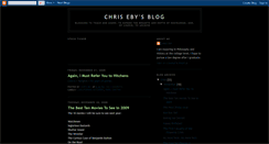 Desktop Screenshot of chriseby.blogspot.com