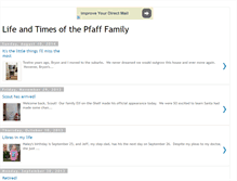 Tablet Screenshot of pfafftimes.blogspot.com