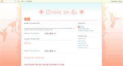 Desktop Screenshot of coisas-da-sil.blogspot.com