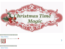 Tablet Screenshot of christmastimemagic.blogspot.com