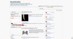 Desktop Screenshot of planet-evolution.blogspot.com