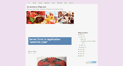 Desktop Screenshot of luscioustreats.blogspot.com