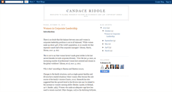 Desktop Screenshot of candaceriddle.blogspot.com
