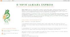 Desktop Screenshot of newalriadaexpress.blogspot.com