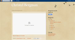 Desktop Screenshot of christel-bergman.blogspot.com
