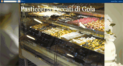 Desktop Screenshot of pasticceriapeccatidigola.blogspot.com