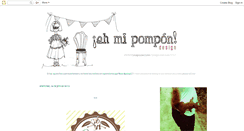 Desktop Screenshot of mipompondesign.blogspot.com