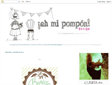 Tablet Screenshot of mipompondesign.blogspot.com