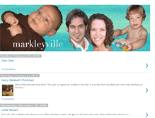 Tablet Screenshot of markleyville.blogspot.com