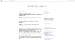 Desktop Screenshot of droitsolidarite.blogspot.com