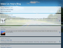 Tablet Screenshot of makeusholy.blogspot.com
