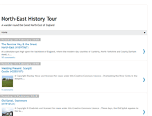 Tablet Screenshot of northeasthistorytour.blogspot.com