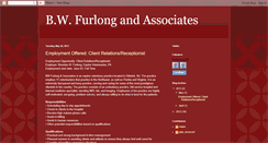 Desktop Screenshot of bwfurlongandassociates.blogspot.com