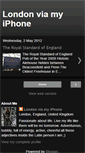 Mobile Screenshot of londonviamyiphone.blogspot.com