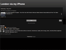 Tablet Screenshot of londonviamyiphone.blogspot.com