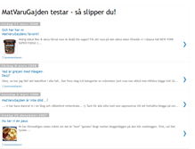 Tablet Screenshot of matvarugajden.blogspot.com