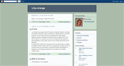Desktop Screenshot of linaarango.blogspot.com