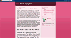 Desktop Screenshot of privateequityhelp.blogspot.com