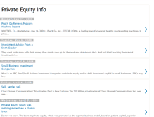 Tablet Screenshot of privateequityhelp.blogspot.com