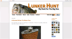 Desktop Screenshot of lunkerhunt.blogspot.com